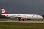 Austrian Airlines Embraer ERJ-195LR (ERJ-190-200LR) (OE-LWA) at  Manchester - International (Ringway), United Kingdom
