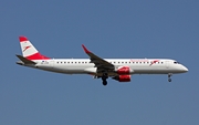 Austrian Airlines Embraer ERJ-195LR (ERJ-190-200LR) (OE-LWB) at  Frankfurt am Main, Germany