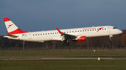 Austrian Airlines Embraer ERJ-195LR (ERJ-190-200LR) (OE-LWB) at  Hannover - Langenhagen, Germany