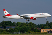 Austrian Airlines Embraer ERJ-195LR (ERJ-190-200LR) (OE-LWB) at  Hamburg - Fuhlsbuettel (Helmut Schmidt), Germany