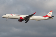 Austrian Airlines Embraer ERJ-195LR (ERJ-190-200LR) (OE-LWB) at  Hamburg - Fuhlsbuettel (Helmut Schmidt), Germany
