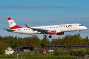 Austrian Airlines Embraer ERJ-195LR (ERJ-190-200LR) (OE-LWC) at  Hamburg - Fuhlsbuettel (Helmut Schmidt), Germany