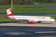 Austrian Airlines Embraer ERJ-195LR (ERJ-190-200LR) (OE-LWC) at  Hamburg - Fuhlsbuettel (Helmut Schmidt), Germany