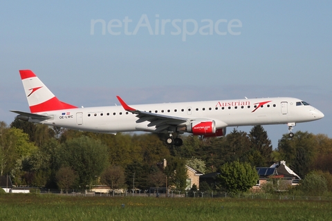 Austrian Airlines Embraer ERJ-195LR (ERJ-190-200LR) (OE-LWC) at  Hamburg - Fuhlsbuettel (Helmut Schmidt), Germany