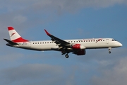 Austrian Airlines Embraer ERJ-195LR (ERJ-190-200LR) (OE-LWD) at  Hamburg - Fuhlsbuettel (Helmut Schmidt), Germany