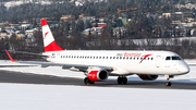 Austrian Airlines Embraer ERJ-195LR (ERJ-190-200LR) (OE-LWD) at  Innsbruck - Kranebitten, Austria