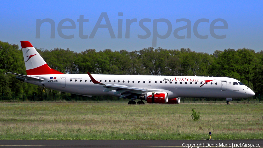 Austrian Airlines Embraer ERJ-195LR (ERJ-190-200LR) (OE-LWD) | Photo 113153