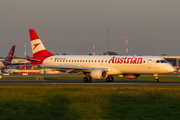 Austrian Airlines Embraer ERJ-195LR (ERJ-190-200LR) (OE-LWD) at  Hamburg - Fuhlsbuettel (Helmut Schmidt), Germany