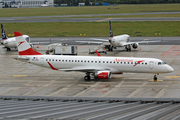Austrian Airlines Embraer ERJ-195LR (ERJ-190-200LR) (OE-LWE) at  Warsaw - Frederic Chopin International, Poland