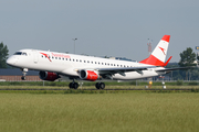 Austrian Airlines Embraer ERJ-195LR (ERJ-190-200LR) (OE-LWF) at  Amsterdam - Schiphol, Netherlands