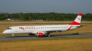 Austrian Airlines Embraer ERJ-195LR (ERJ-190-200LR) (OE-LWF) at  Hamburg - Fuhlsbuettel (Helmut Schmidt), Germany