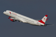 Austrian Airlines Embraer ERJ-195LR (ERJ-190-200LR) (OE-LWG) at  Brussels - International, Belgium