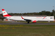 Austrian Airlines Embraer ERJ-195LR (ERJ-190-200LR) (OE-LWG) at  Frankfurt am Main, Germany