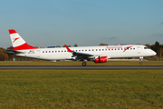 Austrian Airlines Embraer ERJ-195LR (ERJ-190-200LR) (OE-LWG) at  Hamburg - Fuhlsbuettel (Helmut Schmidt), Germany