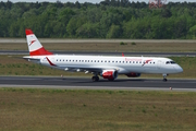 Austrian Airlines Embraer ERJ-195LR (ERJ-190-200LR) (OE-LWG) at  Berlin - Tegel, Germany