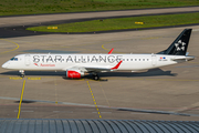 Austrian Airlines Embraer ERJ-195LR (ERJ-190-200LR) (OE-LWH) at  Cologne/Bonn, Germany