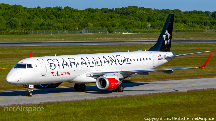 Austrian Airlines Embraer ERJ-195LR (ERJ-190-200LR) (OE-LWH) | Photo 680176