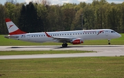 Austrian Airlines Embraer ERJ-195LR (ERJ-190-200LR) (OE-LWI) at  Hamburg - Fuhlsbuettel (Helmut Schmidt), Germany