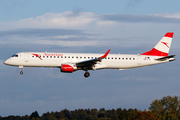 Austrian Airlines Embraer ERJ-195LR (ERJ-190-200LR) (OE-LWI) at  Hamburg - Fuhlsbuettel (Helmut Schmidt), Germany