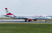 Austrian Airlines Embraer ERJ-195LR (ERJ-190-200LR) (OE-LWJ) at  Frankfurt am Main, Germany