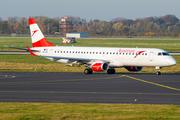 Austrian Airlines Embraer ERJ-195LR (ERJ-190-200LR) (OE-LWJ) at  Dusseldorf - International, Germany