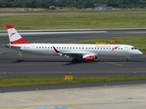 Austrian Airlines Embraer ERJ-195LR (ERJ-190-200LR) (OE-LWK) at  Dusseldorf - International, Germany