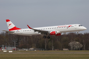 Austrian Airlines Embraer ERJ-195LR (ERJ-190-200LR) (OE-LWK) at  Hamburg - Fuhlsbuettel (Helmut Schmidt), Germany