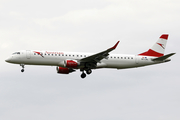 Austrian Airlines Embraer ERJ-195LR (ERJ-190-200LR) (OE-LWL) at  Amsterdam - Schiphol, Netherlands