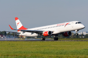 Austrian Airlines Embraer ERJ-195LR (ERJ-190-200LR) (OE-LWL) at  Amsterdam - Schiphol, Netherlands