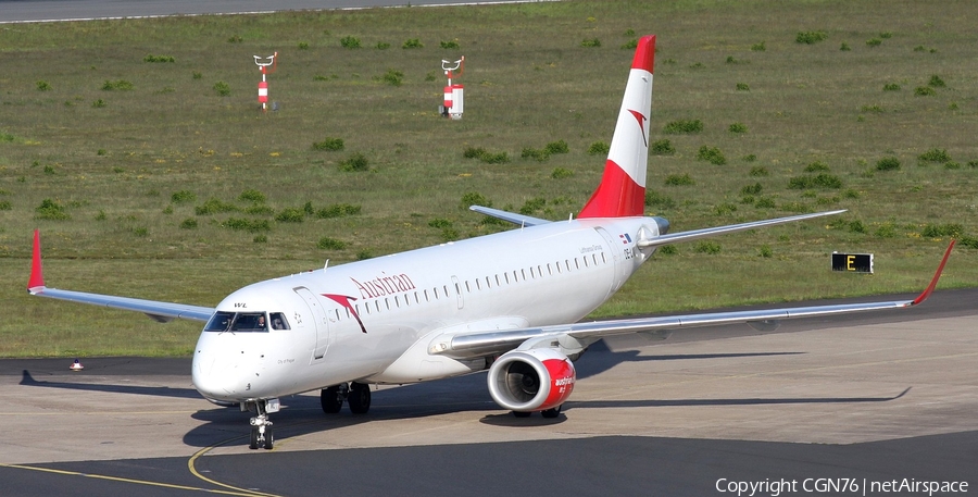 Austrian Airlines Embraer ERJ-195LR (ERJ-190-200LR) (OE-LWL) | Photo 450159