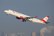 Austrian Airlines Embraer ERJ-195LR (ERJ-190-200LR) (OE-LWL) at  Dusseldorf - International, Germany