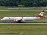 Austrian Airlines Embraer ERJ-195LR (ERJ-190-200LR) (OE-LWL) at  Dusseldorf - International, Germany