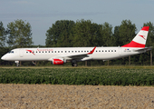 Austrian Airlines Embraer ERJ-195LR (ERJ-190-200LR) (OE-LWM) at  Amsterdam - Schiphol, Netherlands