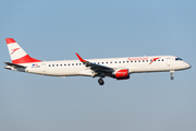 Austrian Airlines Embraer ERJ-195LR (ERJ-190-200LR) (OE-LWM) at  Amsterdam - Schiphol, Netherlands