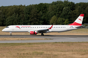 Austrian Airlines Embraer ERJ-195LR (ERJ-190-200LR) (OE-LWM) at  Hamburg - Fuhlsbuettel (Helmut Schmidt), Germany