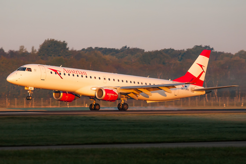 Austrian Airlines Embraer ERJ-195LR (ERJ-190-200LR) (OE-LWN) at  Hamburg - Fuhlsbuettel (Helmut Schmidt), Germany