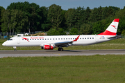 Austrian Airlines Embraer ERJ-195LR (ERJ-190-200LR) (OE-LWP) at  Hamburg - Fuhlsbuettel (Helmut Schmidt), Germany