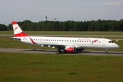 Austrian Airlines Embraer ERJ-195LR (ERJ-190-200LR) (OE-LWP) at  Hamburg - Fuhlsbuettel (Helmut Schmidt), Germany