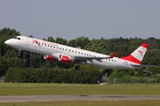 Austrian Airlines Embraer ERJ-195LR (ERJ-190-200LR) (OE-LWP) at  Hamburg - Fuhlsbuettel (Helmut Schmidt), Germany