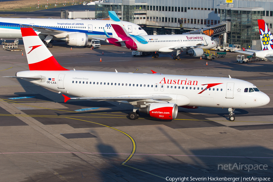 Austrian Airlines Airbus A320-216 (OE-LXA) | Photo 222029