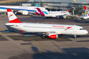 Austrian Airlines Airbus A320-216 (OE-LXA) at  Dusseldorf - International, Germany