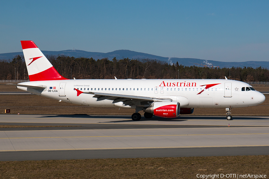 Austrian Airlines Airbus A320-216 (OE-LXA) | Photo 224539