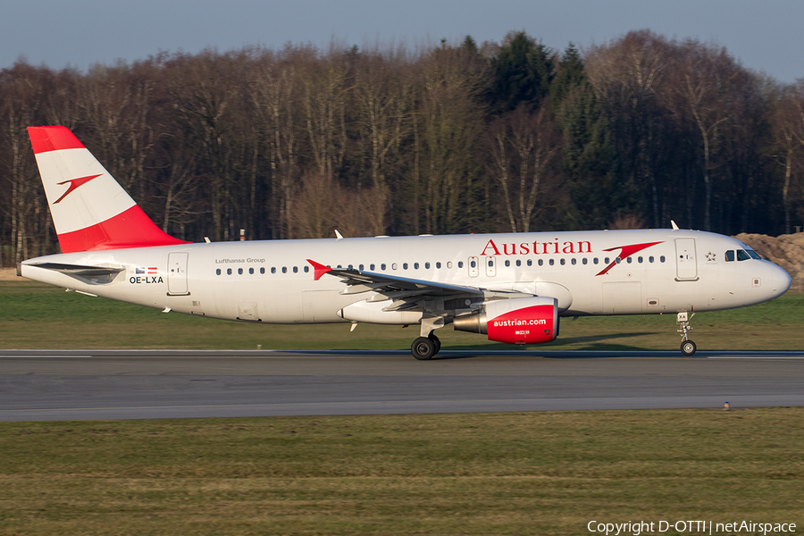 Austrian Airlines Airbus A320-216 (OE-LXA) | Photo 235374