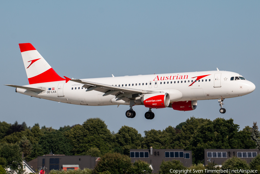 Austrian Airlines Airbus A320-216 (OE-LXA) | Photo 460814
