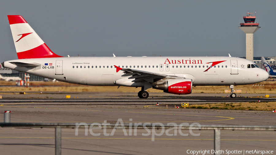 Austrian Airlines Airbus A320-216 (OE-LXB) | Photo 324748