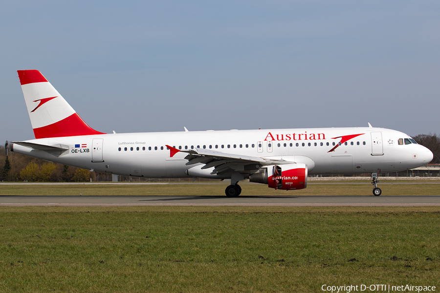 Austrian Airlines Airbus A320-216 (OE-LXB) | Photo 235280