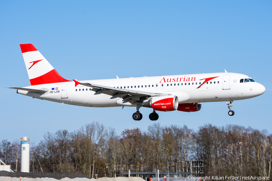 Austrian Airlines Airbus A320-216 (OE-LXB) | Photo 413213