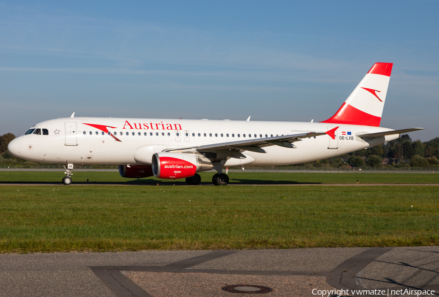 Austrian Airlines Airbus A320-216 (OE-LXB) | Photo 475496