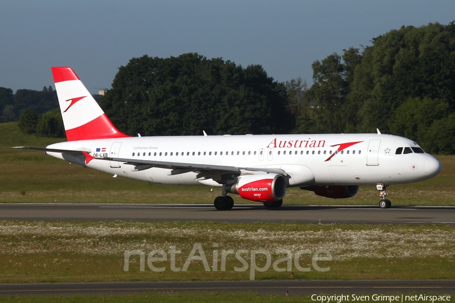 Austrian Airlines Airbus A320-216 (OE-LXB) | Photo 513555