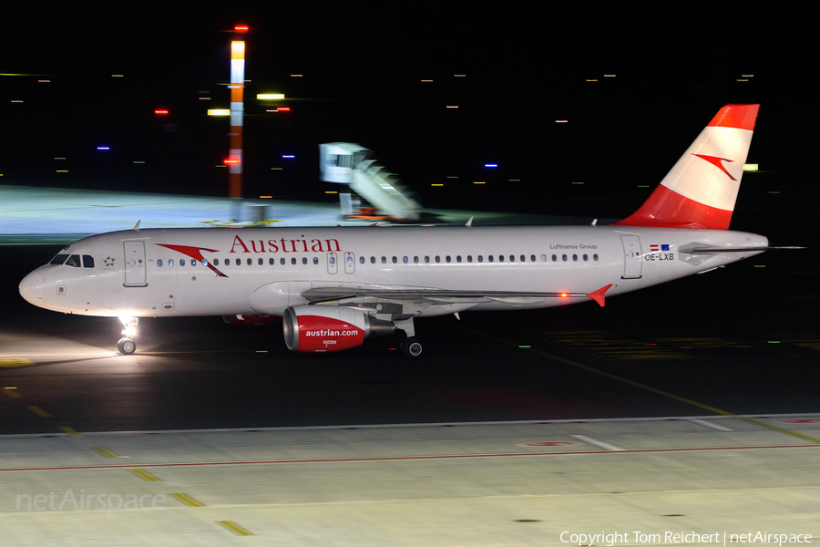 Austrian Airlines Airbus A320-216 (OE-LXB) | Photo 529538